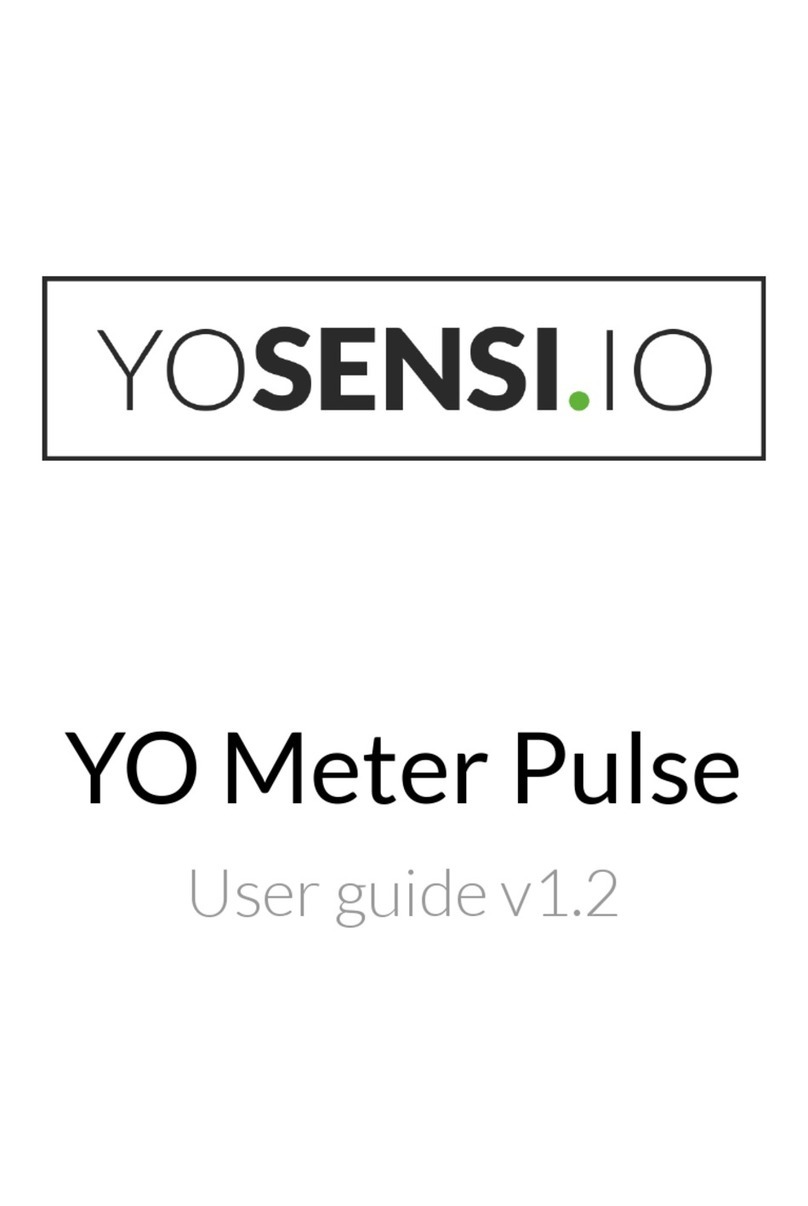 YOSensi YO Meter Pulse user guide YOSensi YO Meter Pulse user guide