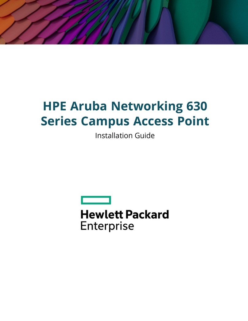 HPE Aruba Networking 630 Series User manual HPE Aruba Networking 630 Series User manual