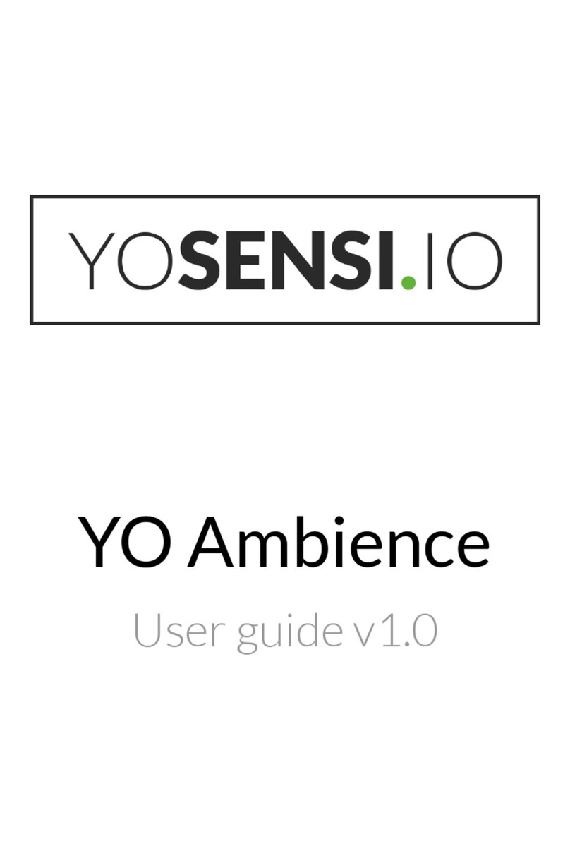 YOSensi YO Ambience User manual