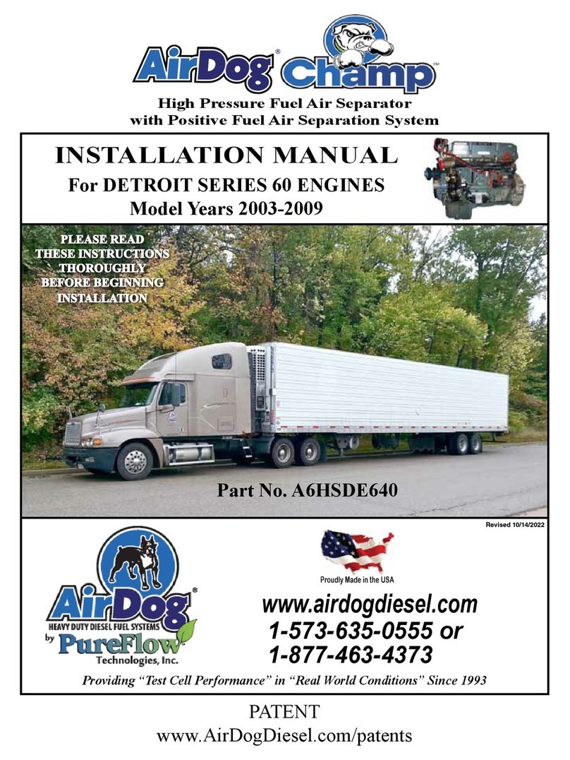 Champ AirDog A6HSDE640 installation manual