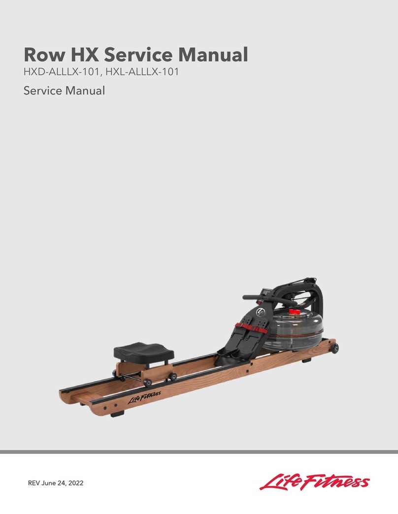 Life Fitness Row HX Service manual