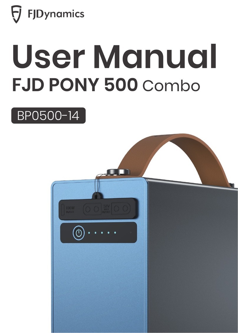 FJDynamics FJD PONY 500 Combo user manual