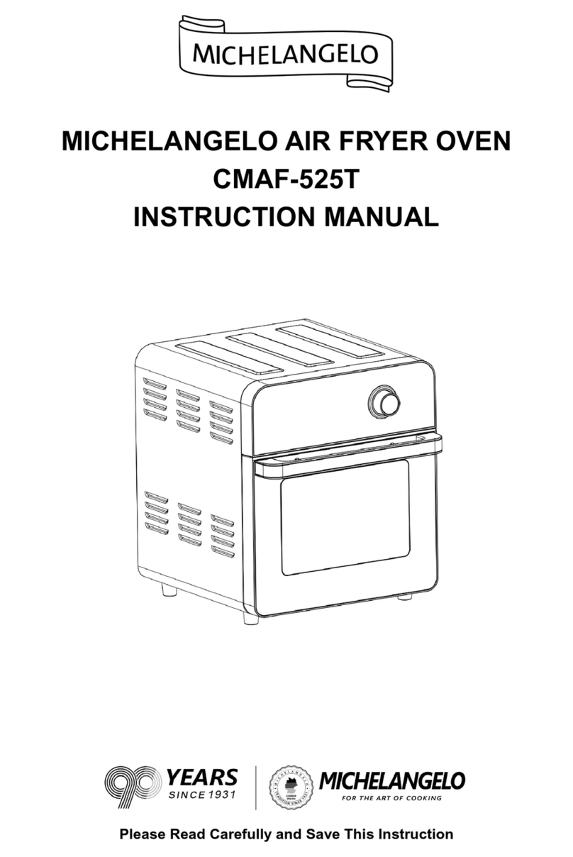 MICHELANGELO CMAF-525T instruction manual