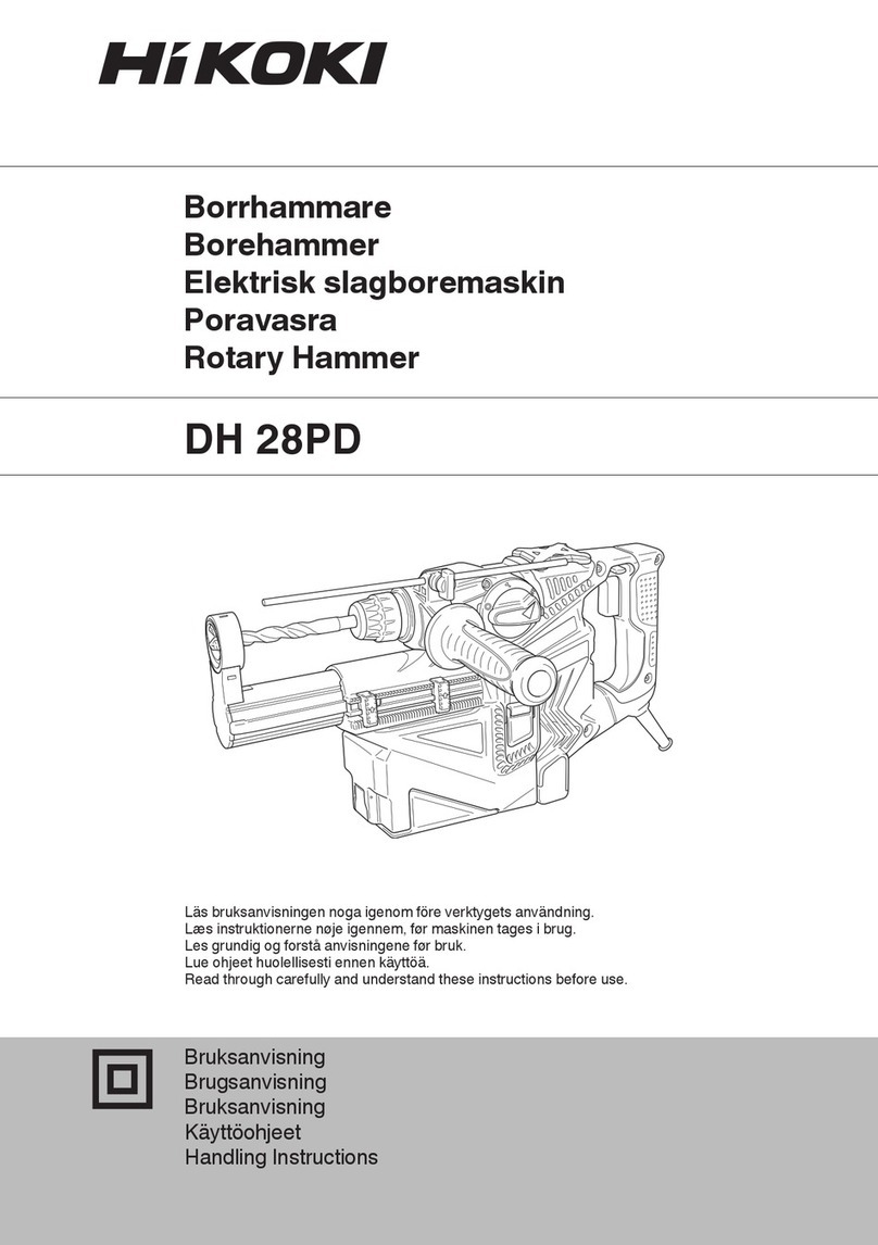 HIKOKI DH 28PD User manual