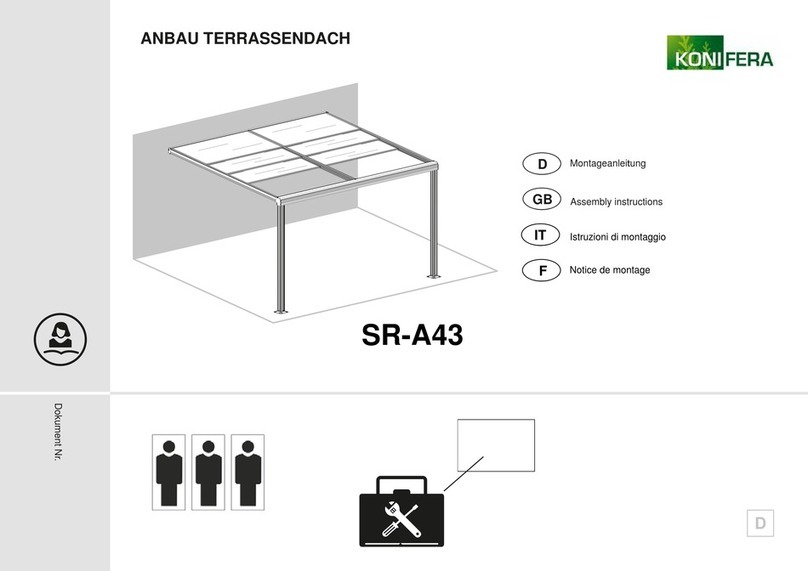 Konifera SR-A43 Assembly instructions