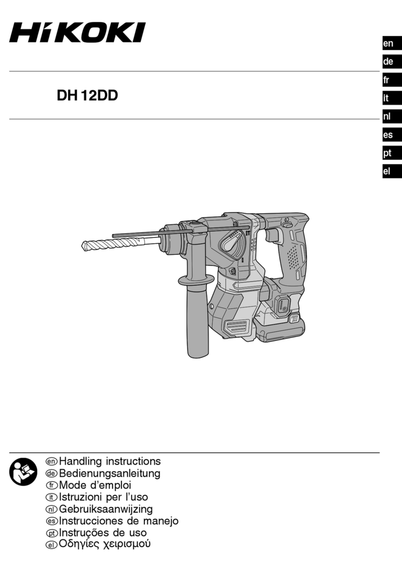HIKOKI DH12DD User manual