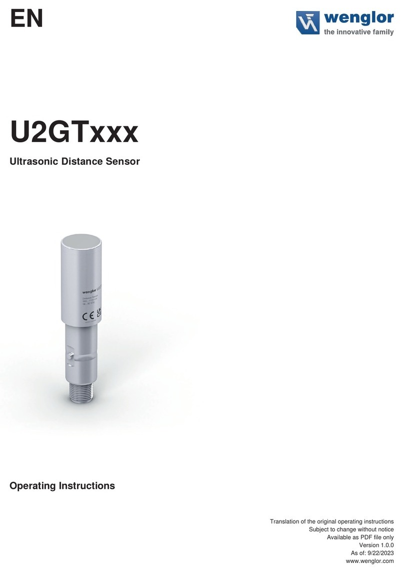 Wenglor U2GT Series User manual