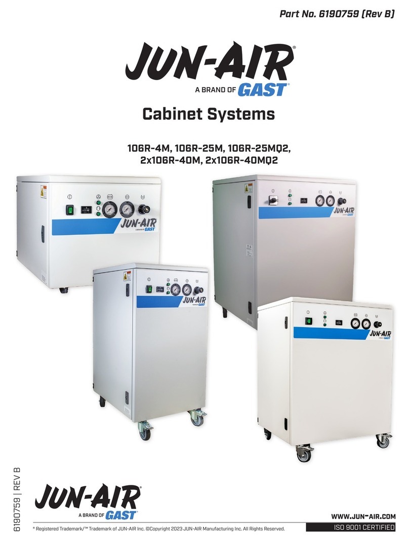 Gast JUN-AIR 106R-4M user guide