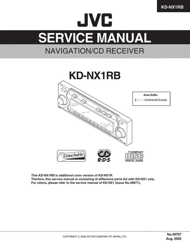 JVC KD-NX1RB User manual