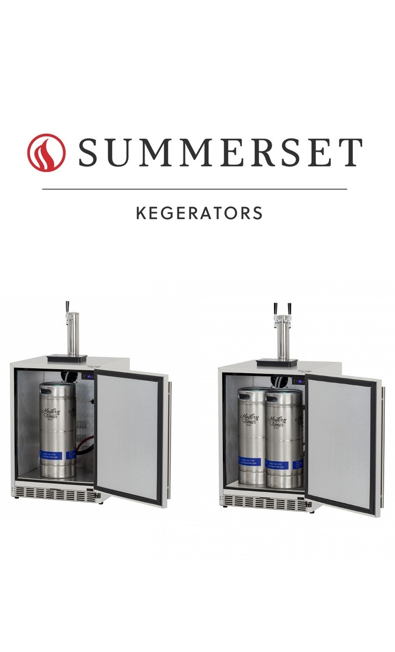 Summerset SSRFR-24DK2 Service manual