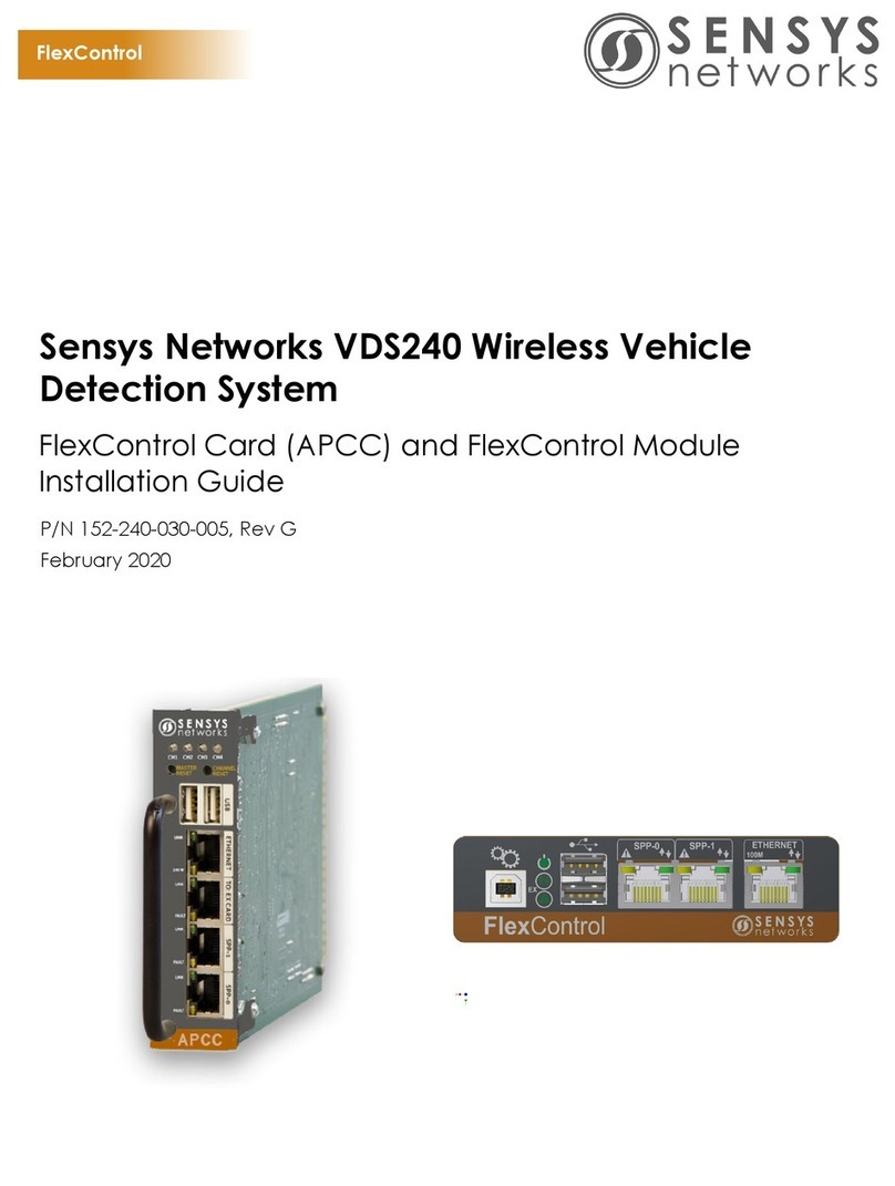 Sensys Networks VDS240 installation guide
