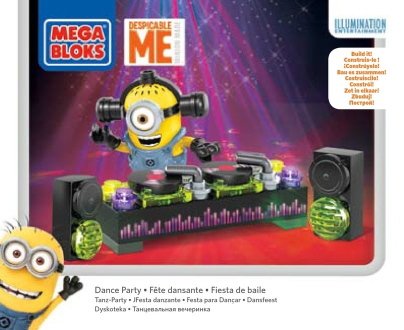 Mega Bloks ILLUMINATION Dance Party User manual Mega Bloks ILLUMINATION Dance Party User manual