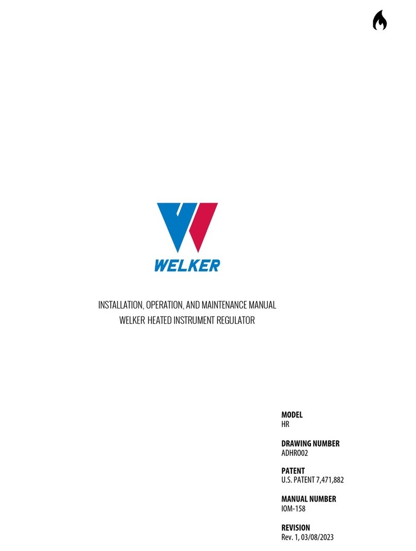 Welker HR Installation, operation and maintenance manual Welker HR Installation, operation and maintenance manual