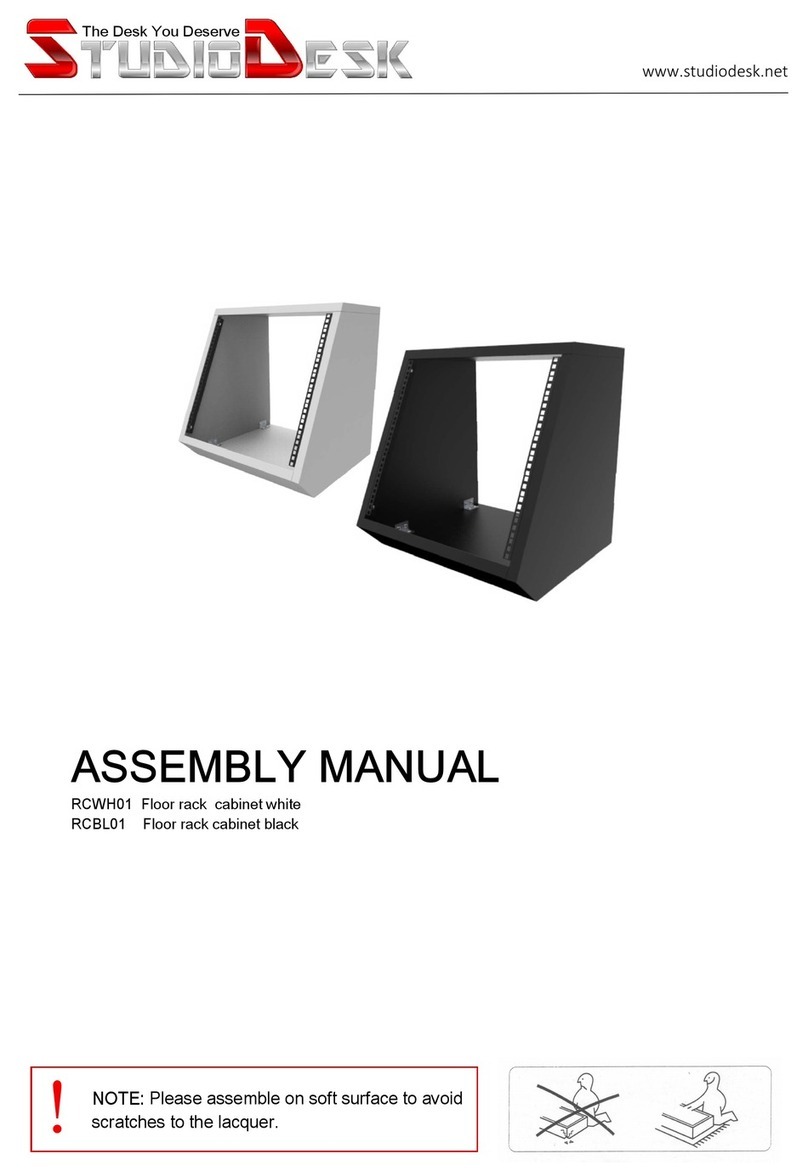 StudioDesk RCWH01 User manual