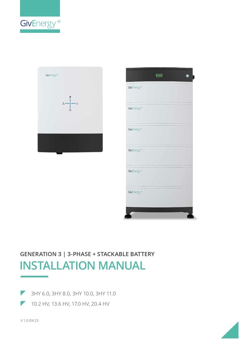 GivEnergy 3HY 6.0 User manual