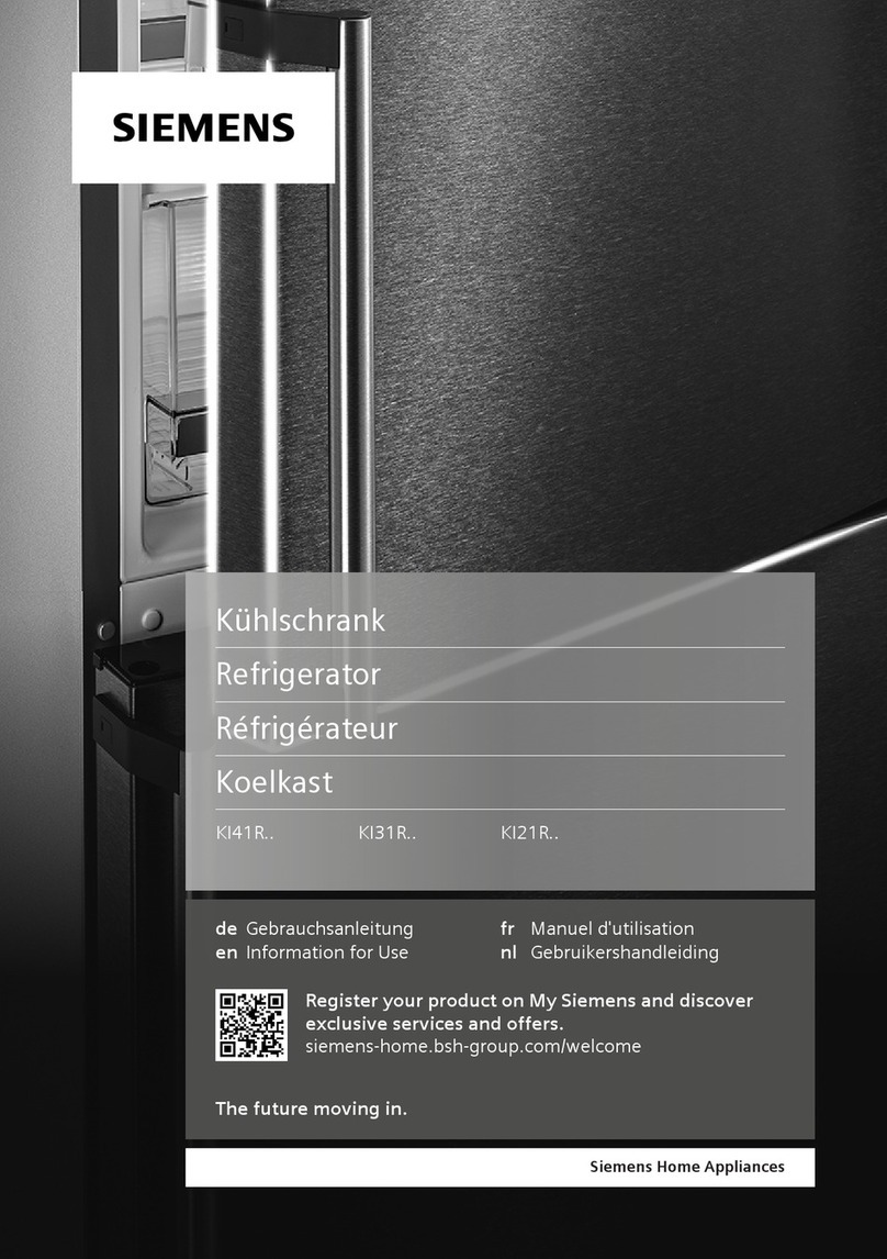Siemens KI41R Series Specification sheet