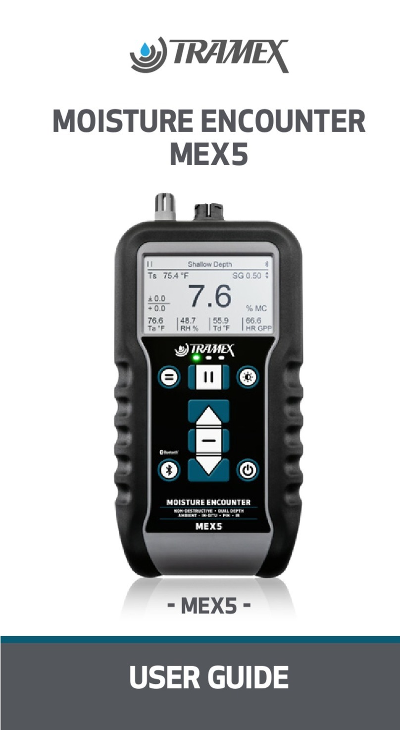 TRAMEX MEX5 User manual TRAMEX MEX5 User manual