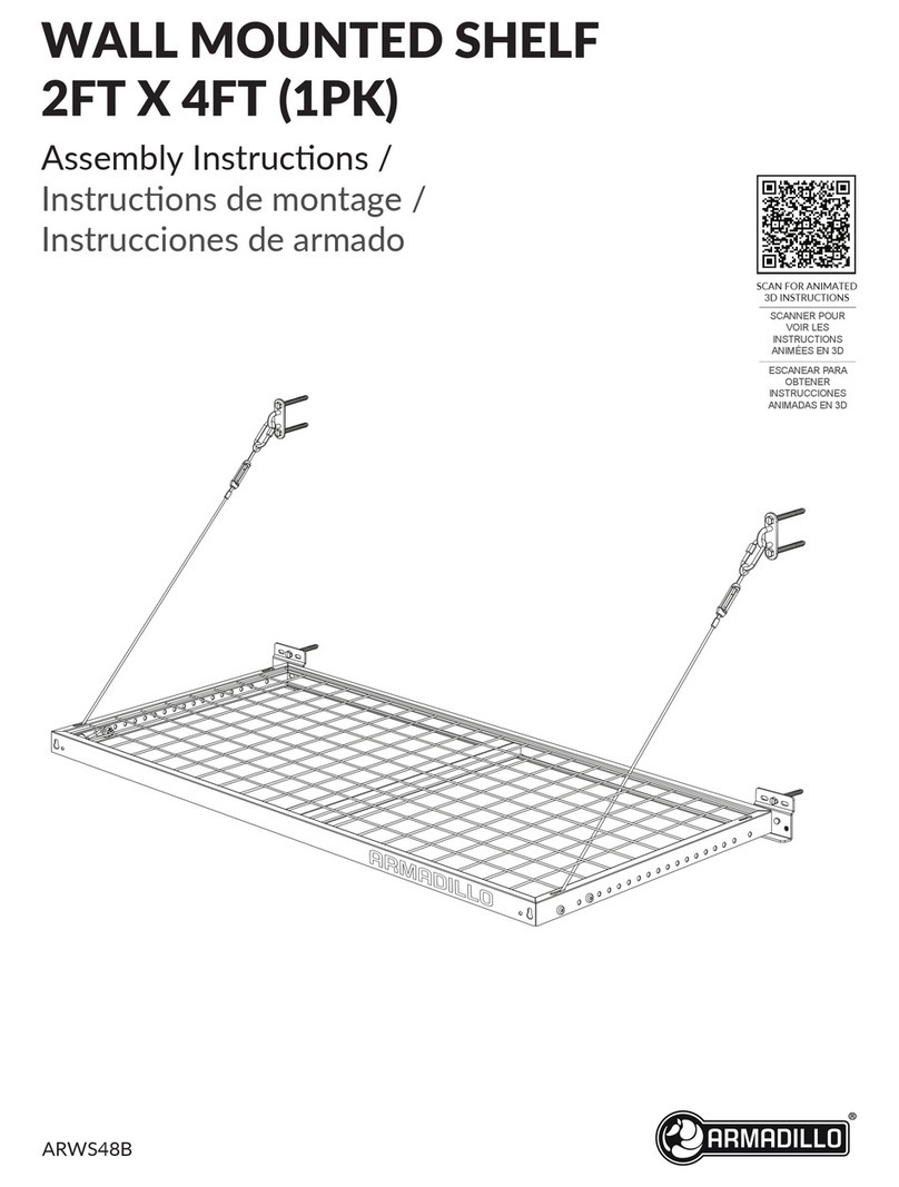 Armadillo ARWS48B Assembly instructions