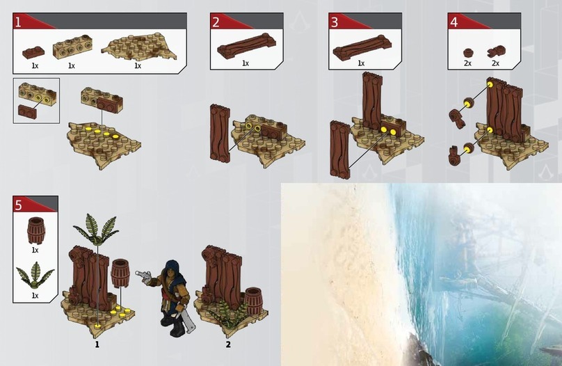 Mega Bloks ASSASSIN'S CREED CNG88 manual