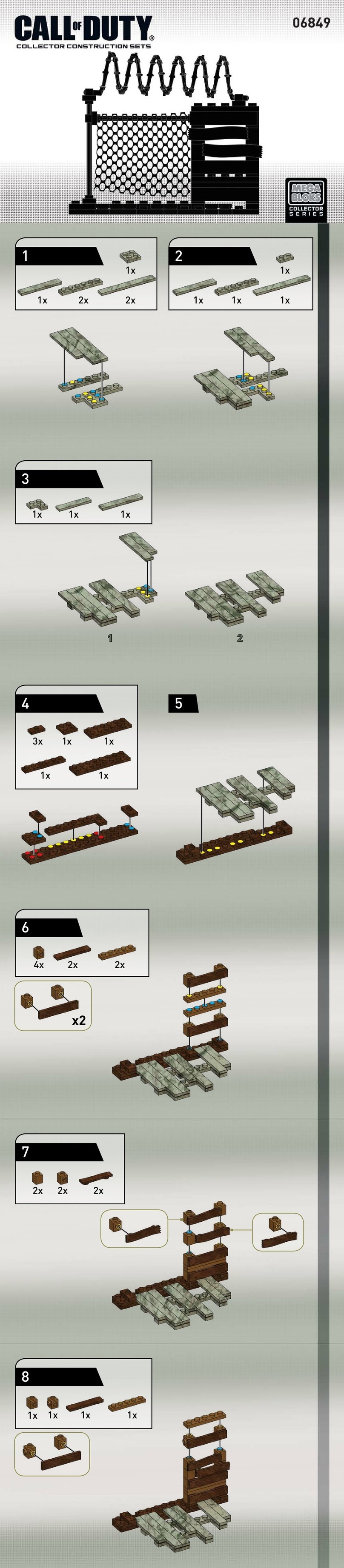 Mega Bloks CALL OF DUTY 06849 manual