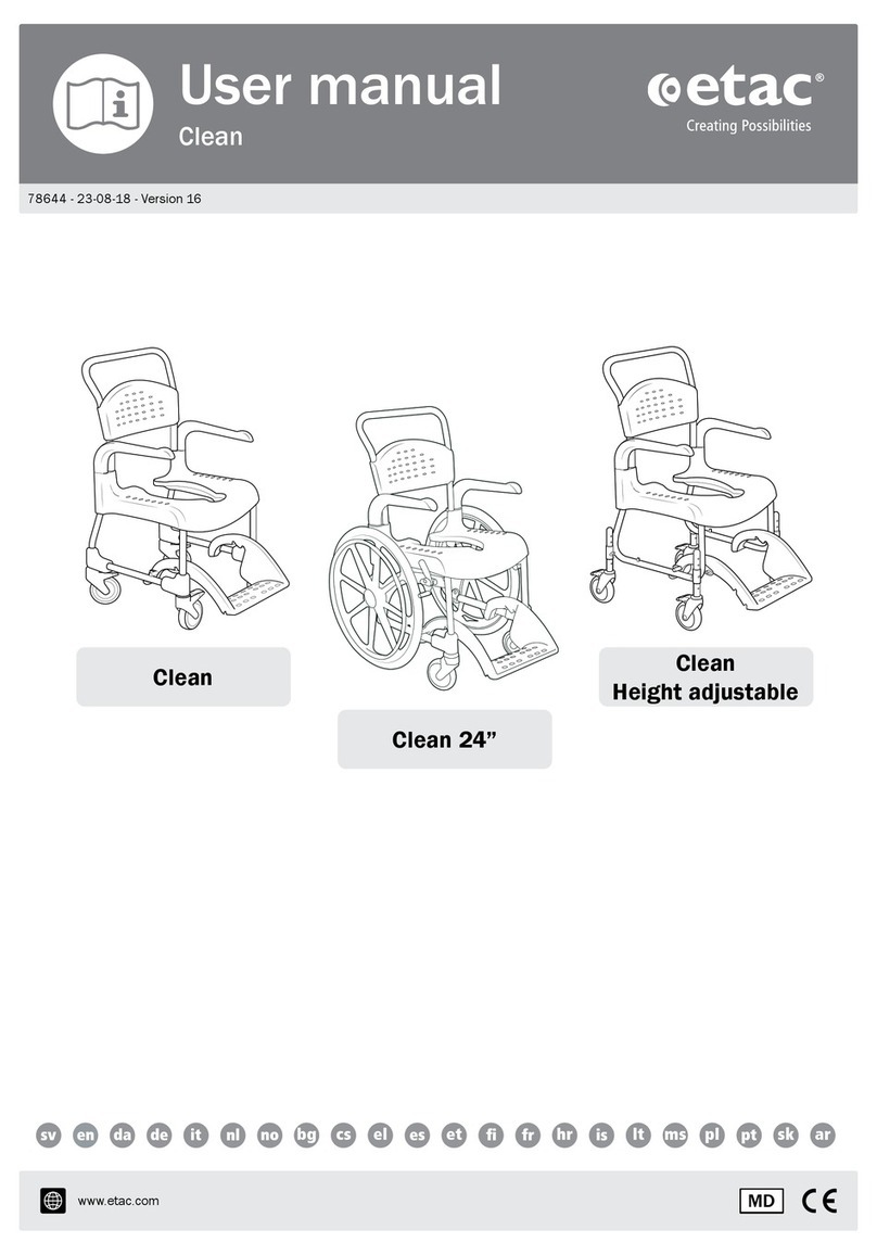 Etac Clean 24" User manual