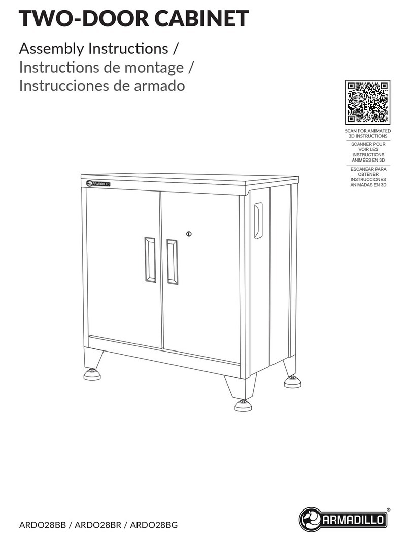 Armadillo ARDO28BB Assembly instructions