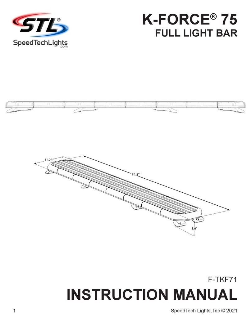 SpeedTech Lights K-FORCE 75 User manual