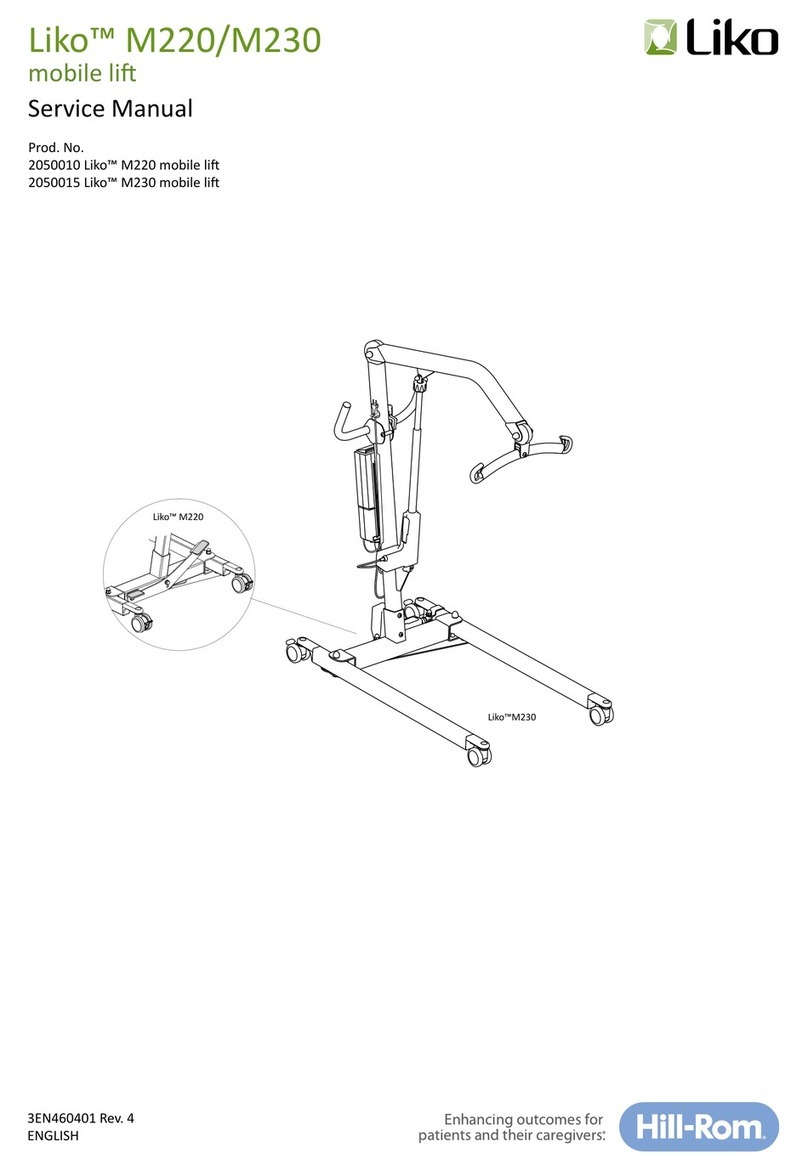 Liko M220 Service manual
