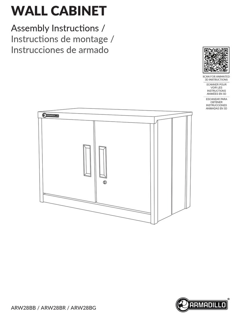 Armadillo ARW28BB Assembly instructions