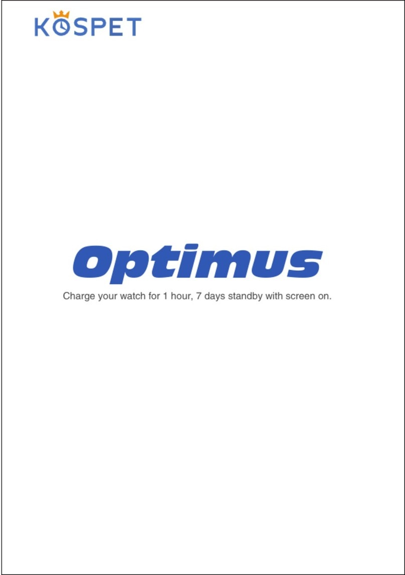 KOSPET Optimus manual