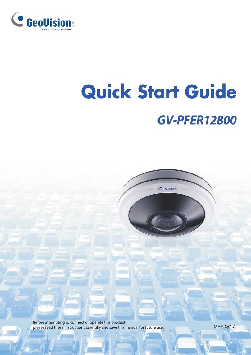 GeoVision GV-PFER12800 quick start guide