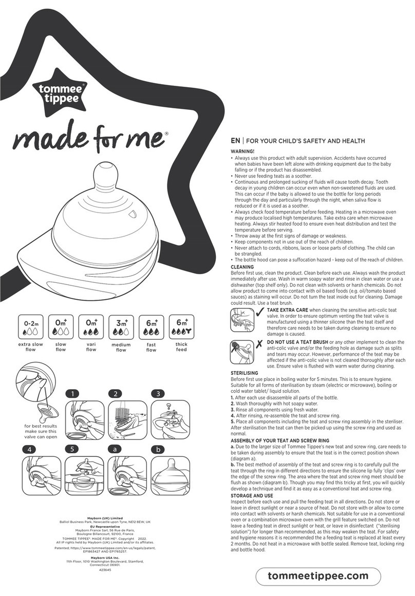 Tommee Tippee 423645 User manual