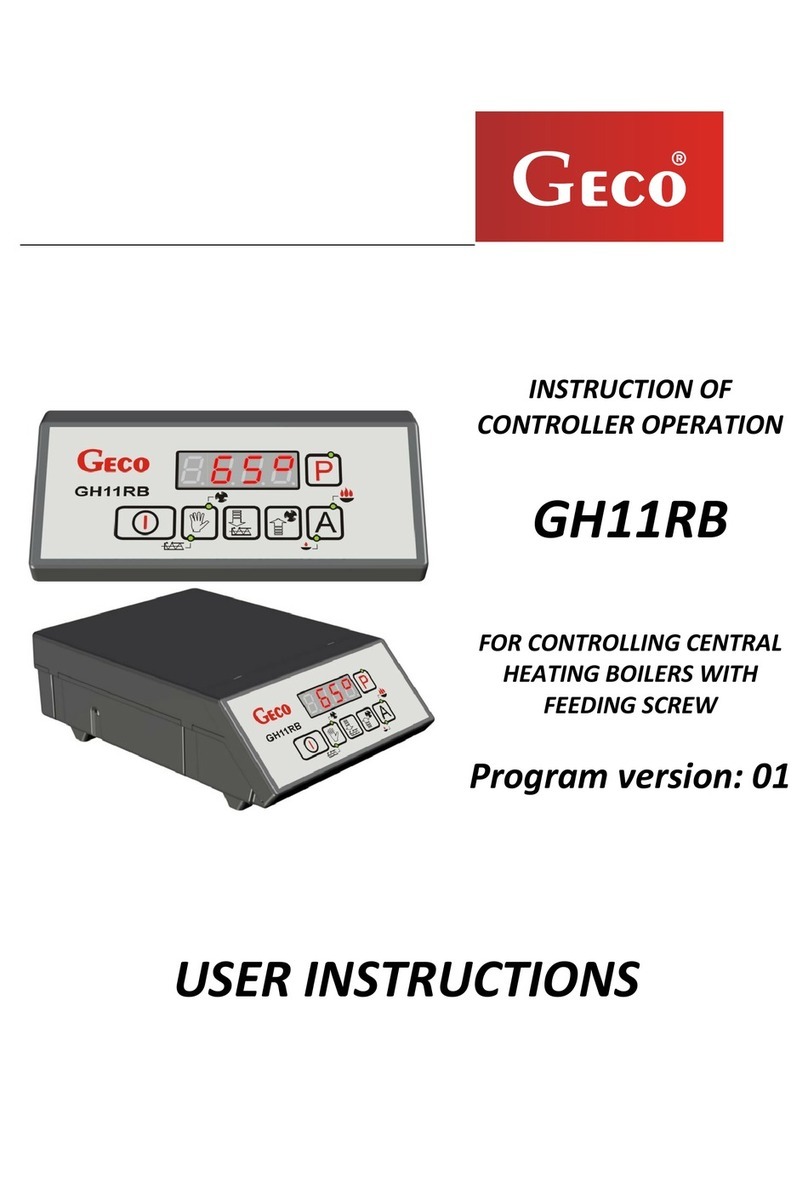 Geco GH11RB User instructions