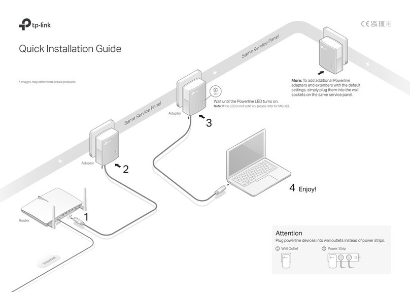 TP-Link TL-PA4010 User manual