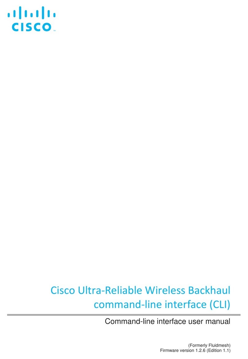Cisco CLI User manual
