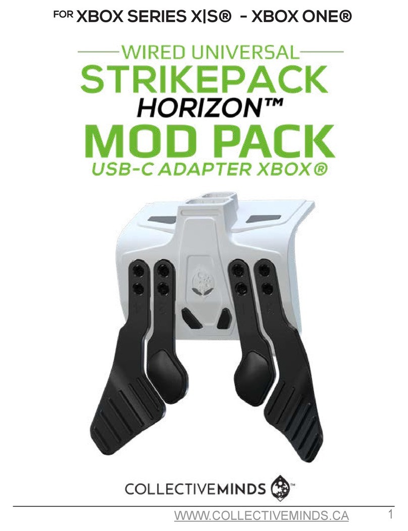Collective Minds HORIZON STRIKEPACK quick start guide Collective Minds HORIZON STRIKEPACK quick start guide