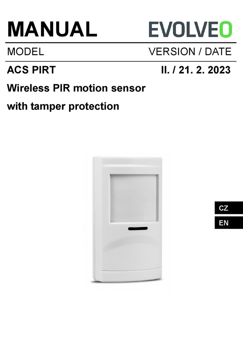 Evolveo ACS PIRT manual