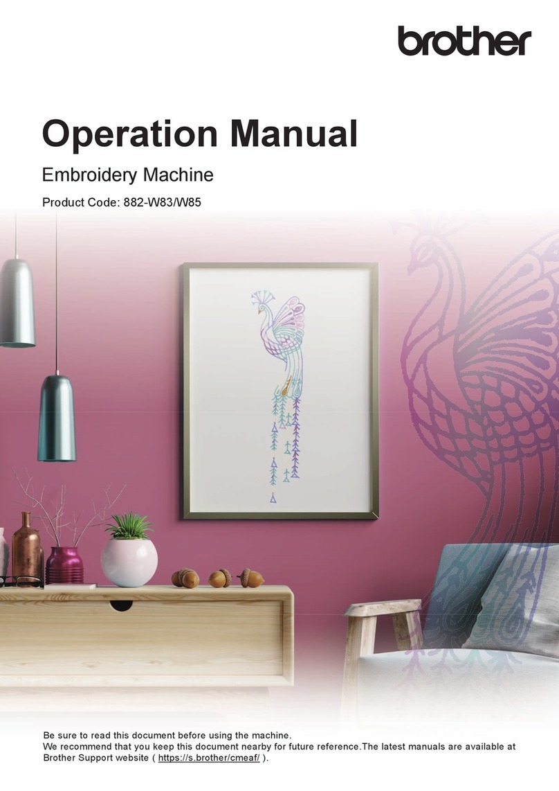 Brother 882-W83 User manual