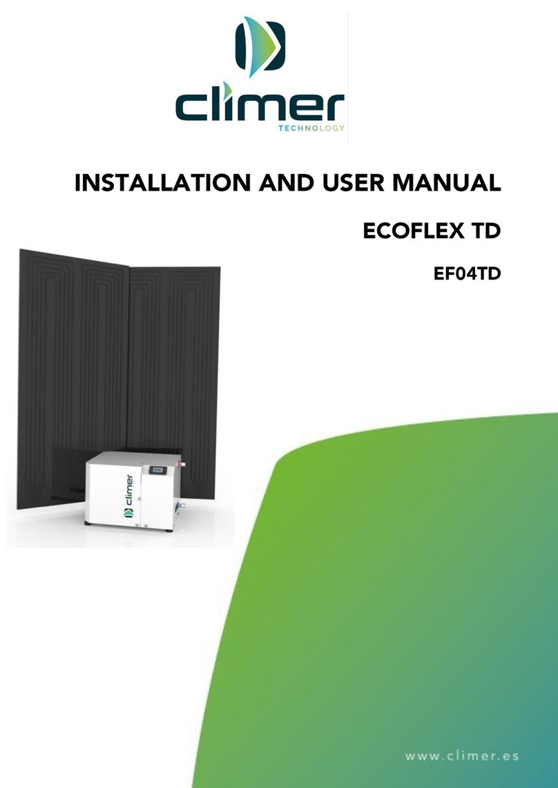 Climer ECOFLEX TD EF04TD Installation and user manual