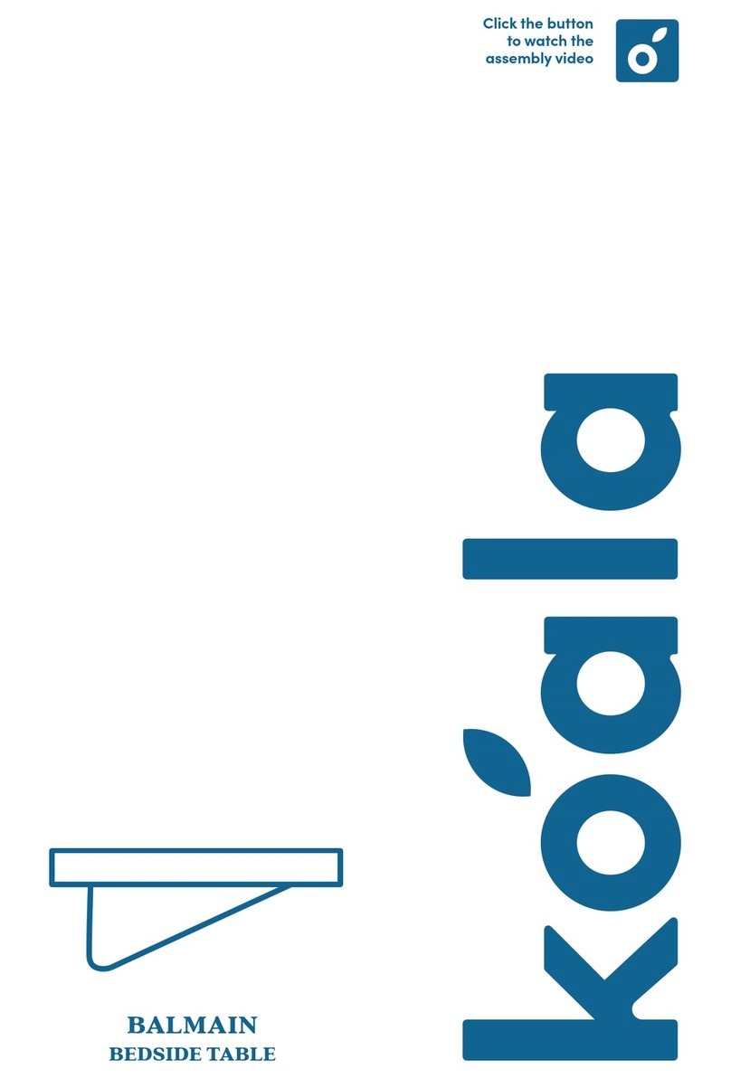 Koala BALMAIN User manual