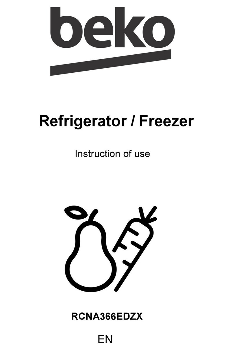 Beko RCNA366EDZX Instructions for use
