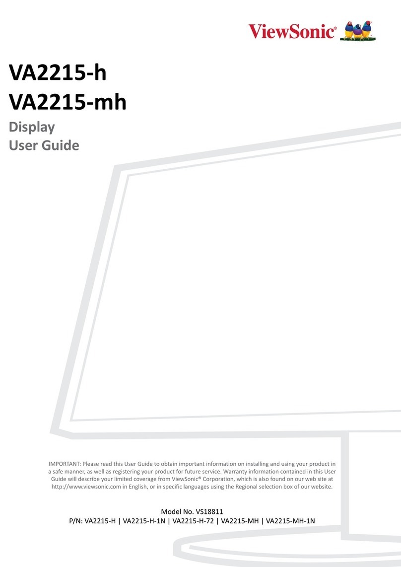 ViewSonic VA2215-H-1N User manual