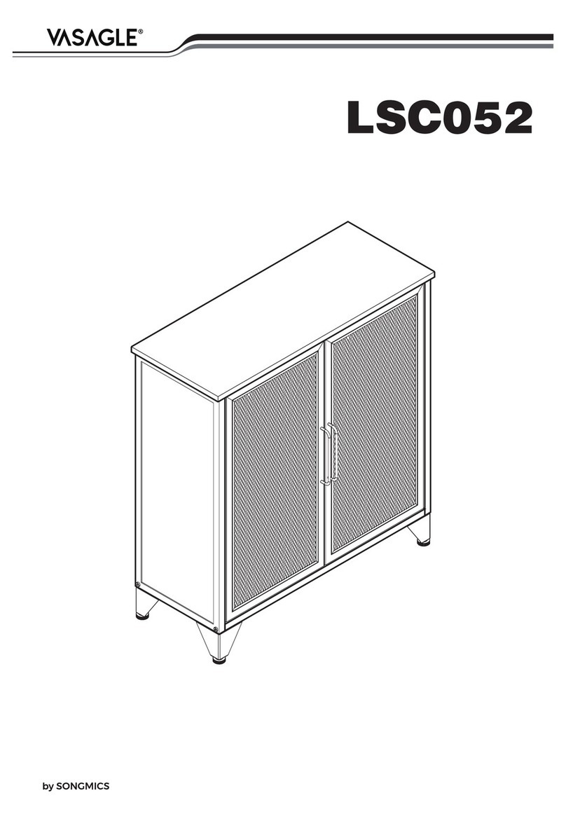 Songmics VASAGLE LSC052 manual Songmics VASAGLE LSC052 manual