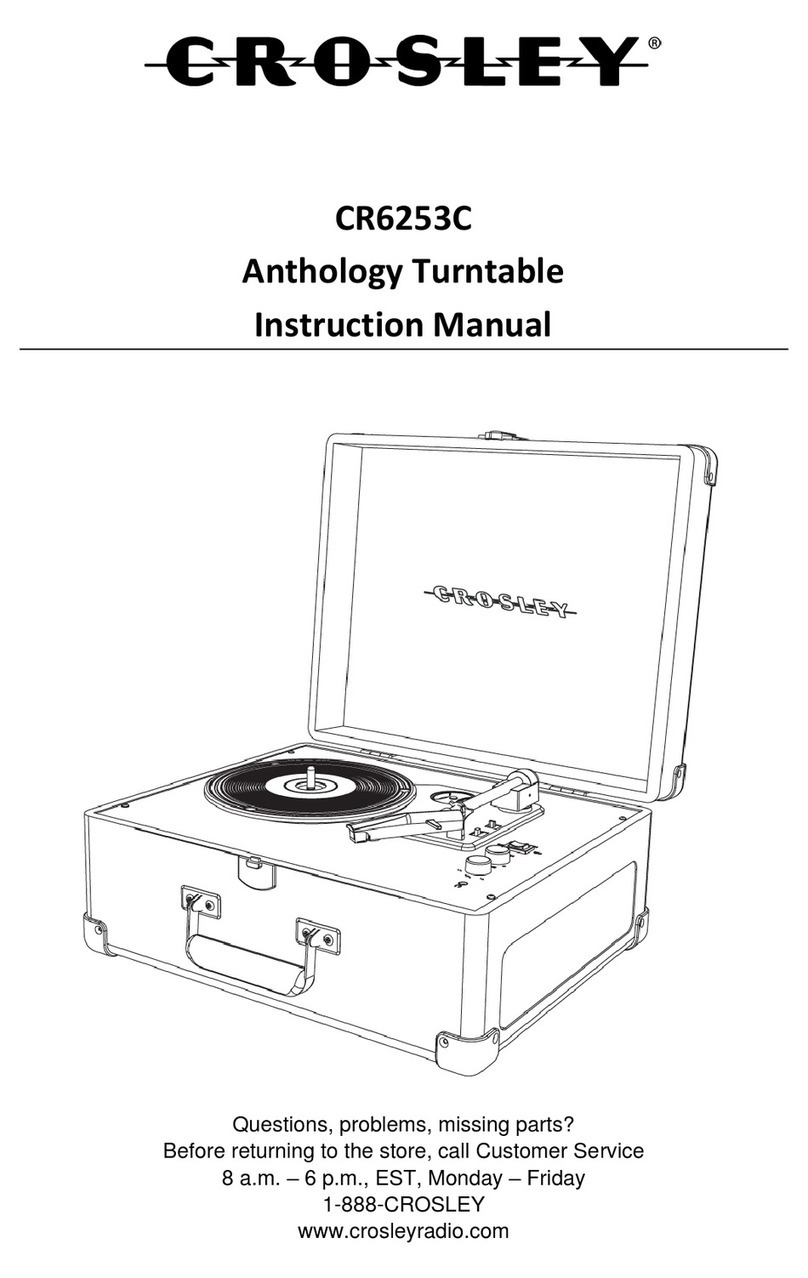 Crosley CR6253C instruction manual