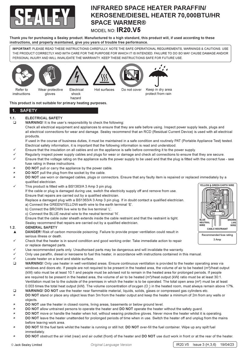 Sealey IR20.V5 User manual