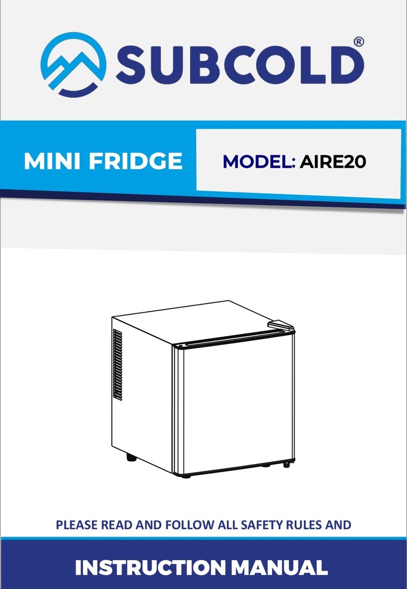 Subcold AIRE20 User manual