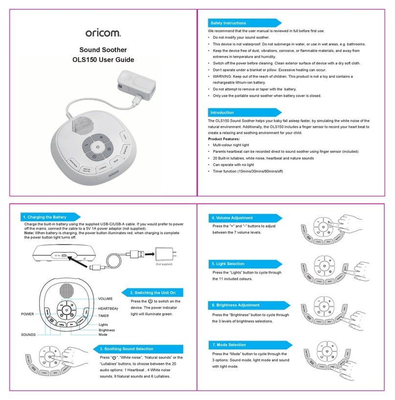 Oricom OLS150 user guide