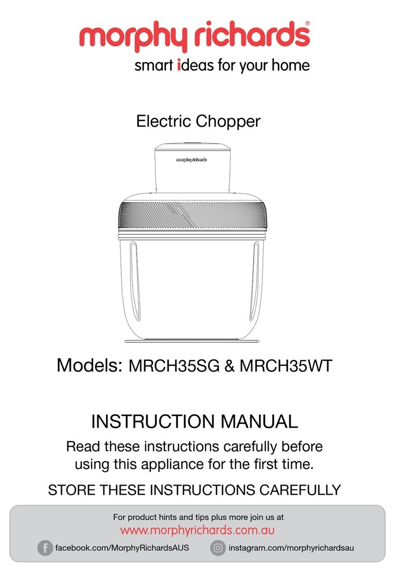 Morphy Richards MRCH35SG User manual