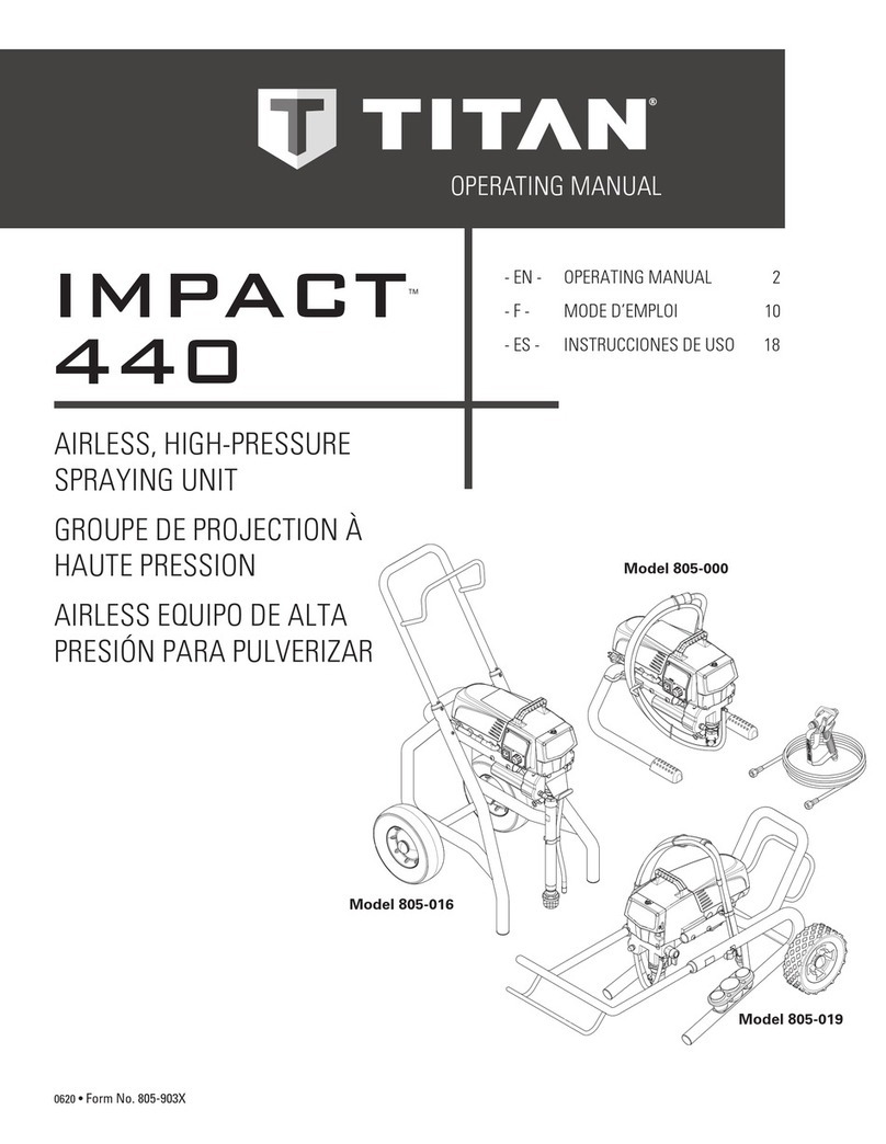 Titan 805-016 User manual
