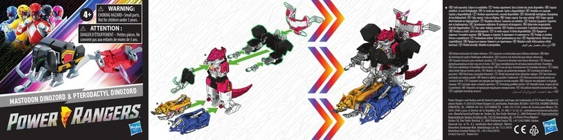 Hasbro Power Rangers Mighty Morphin Mastodon... manual Hasbro Power Rangers Mighty Morphin Mastodon... manual
